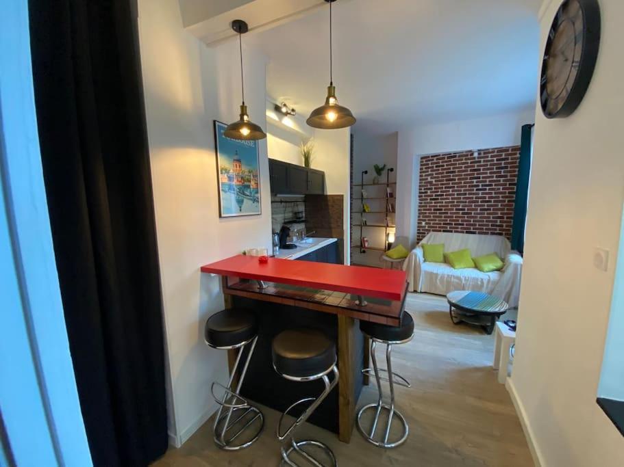 Le Nid D'Orient Entre Matabiau Et Capitole Parking Apartment ตูลูส ภายนอก รูปภาพ