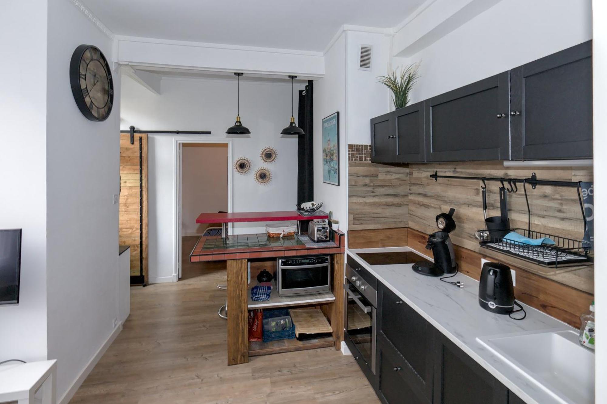 Le Nid D'Orient Entre Matabiau Et Capitole Parking Apartment ตูลูส ภายนอก รูปภาพ